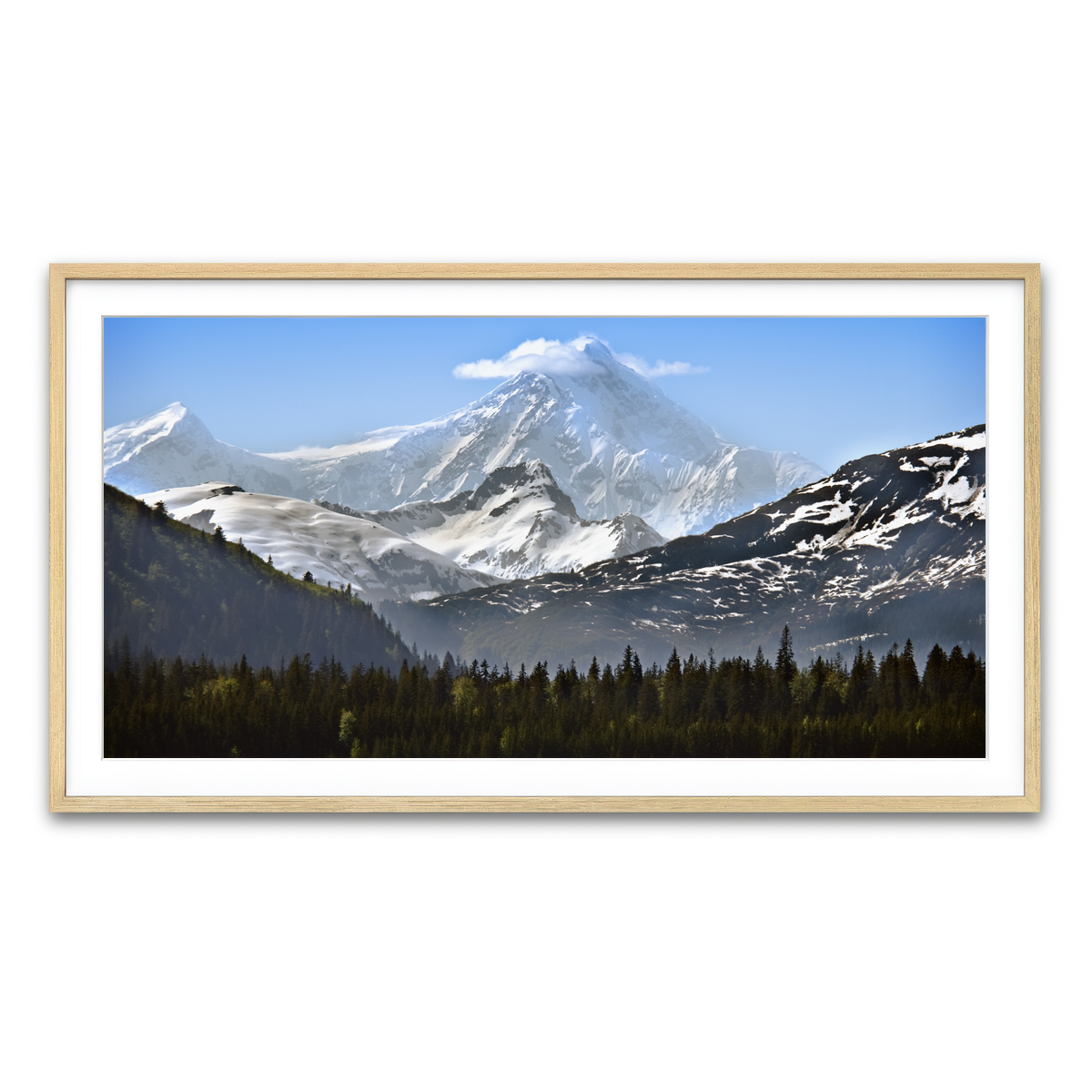 Framed Print 2x1 Natural