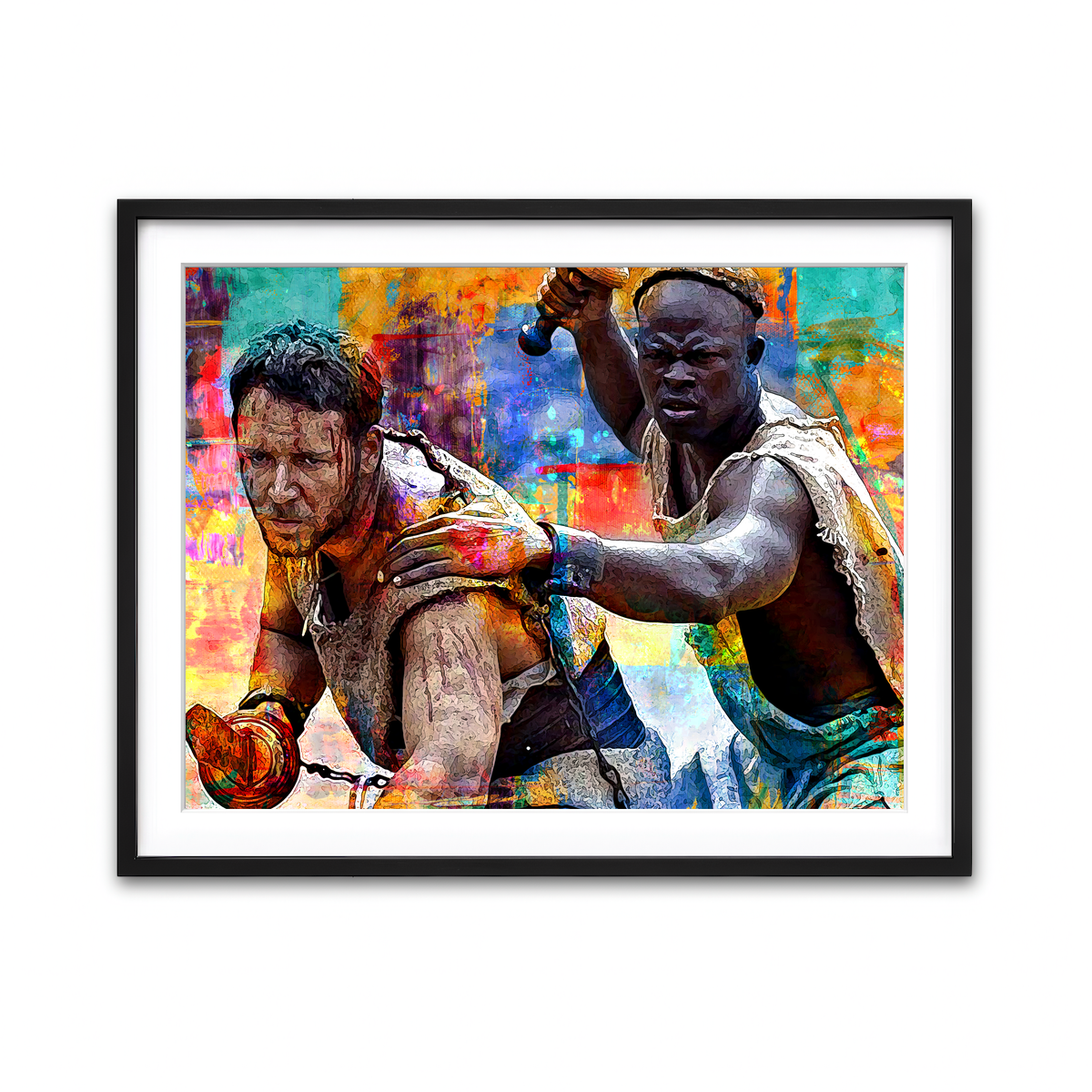 Framed Print 4x3 Black