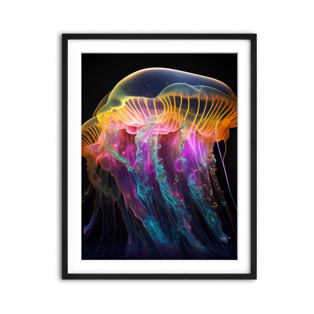 Framed Print 3x4 Black