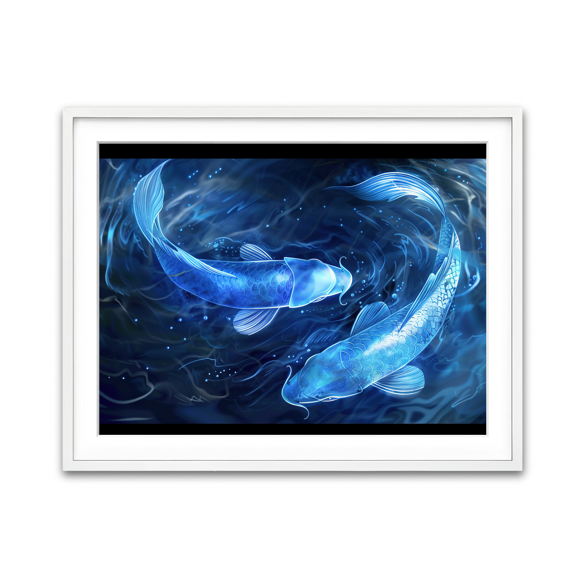Framed Print 4x3 White