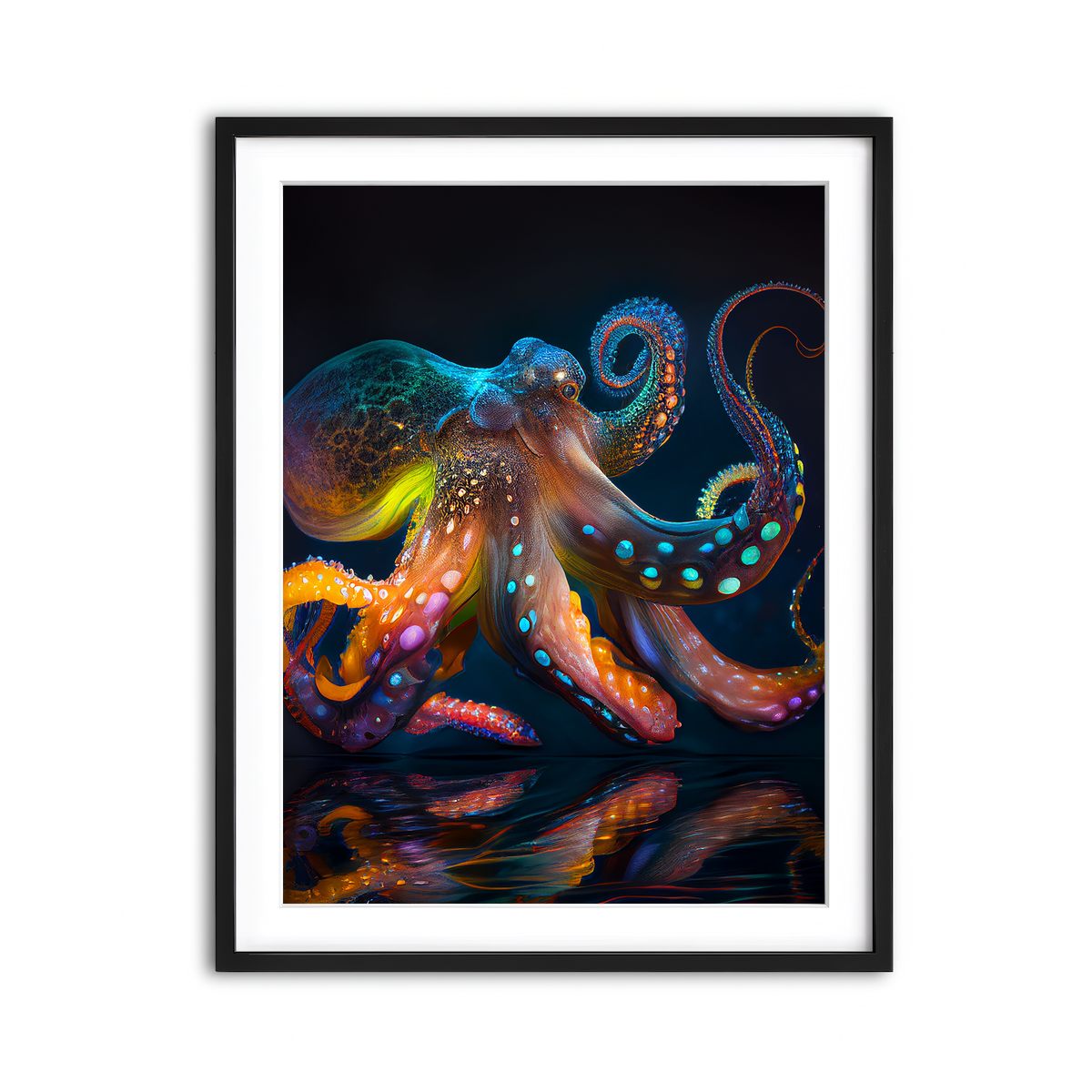 Framed Print 3x4 Black