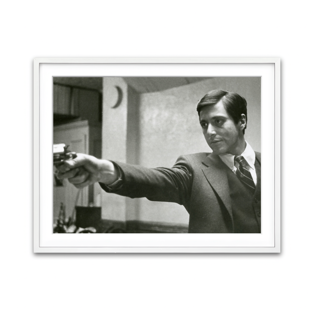 Framed Print 4x3 White