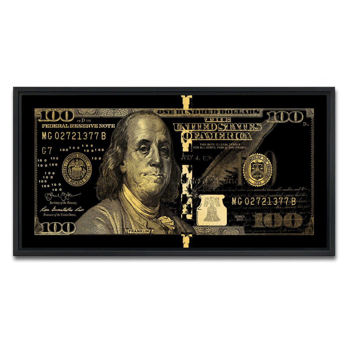 Gold Benny Wall Art