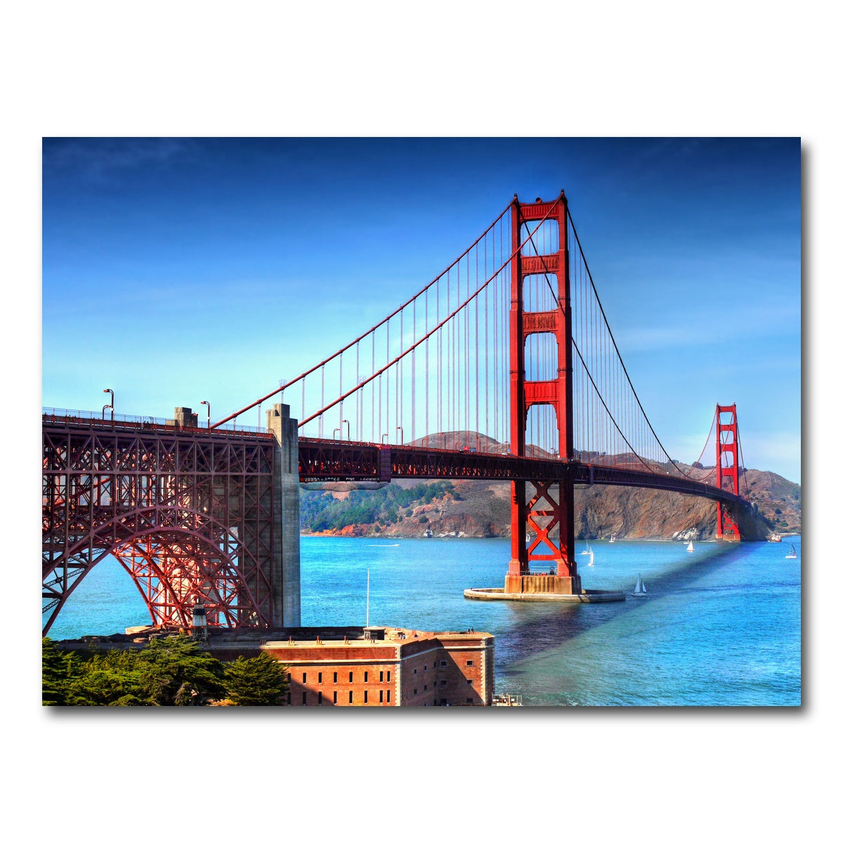 Golden Gate Bridge Wall Art