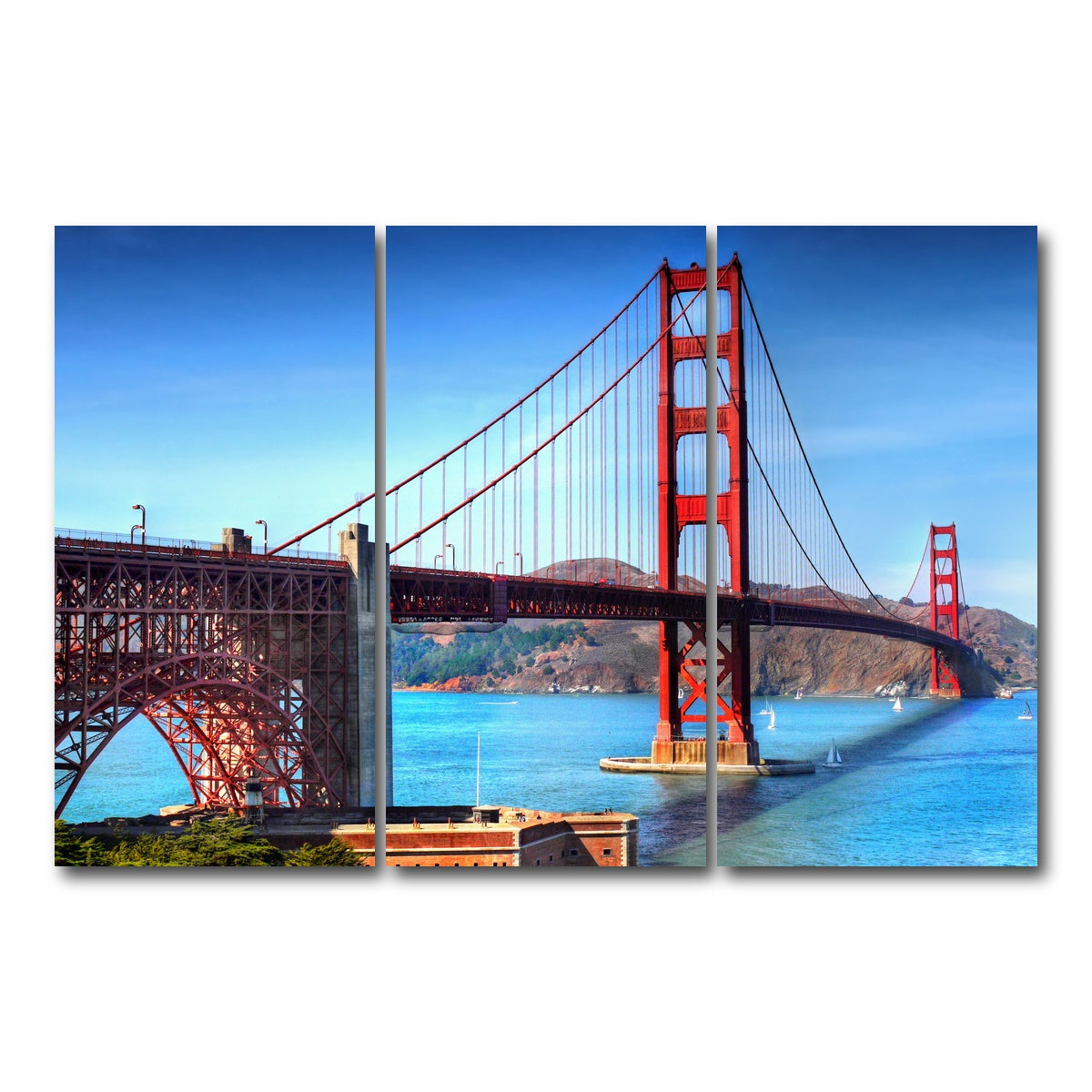 Golden Gate Bridge Wall Art