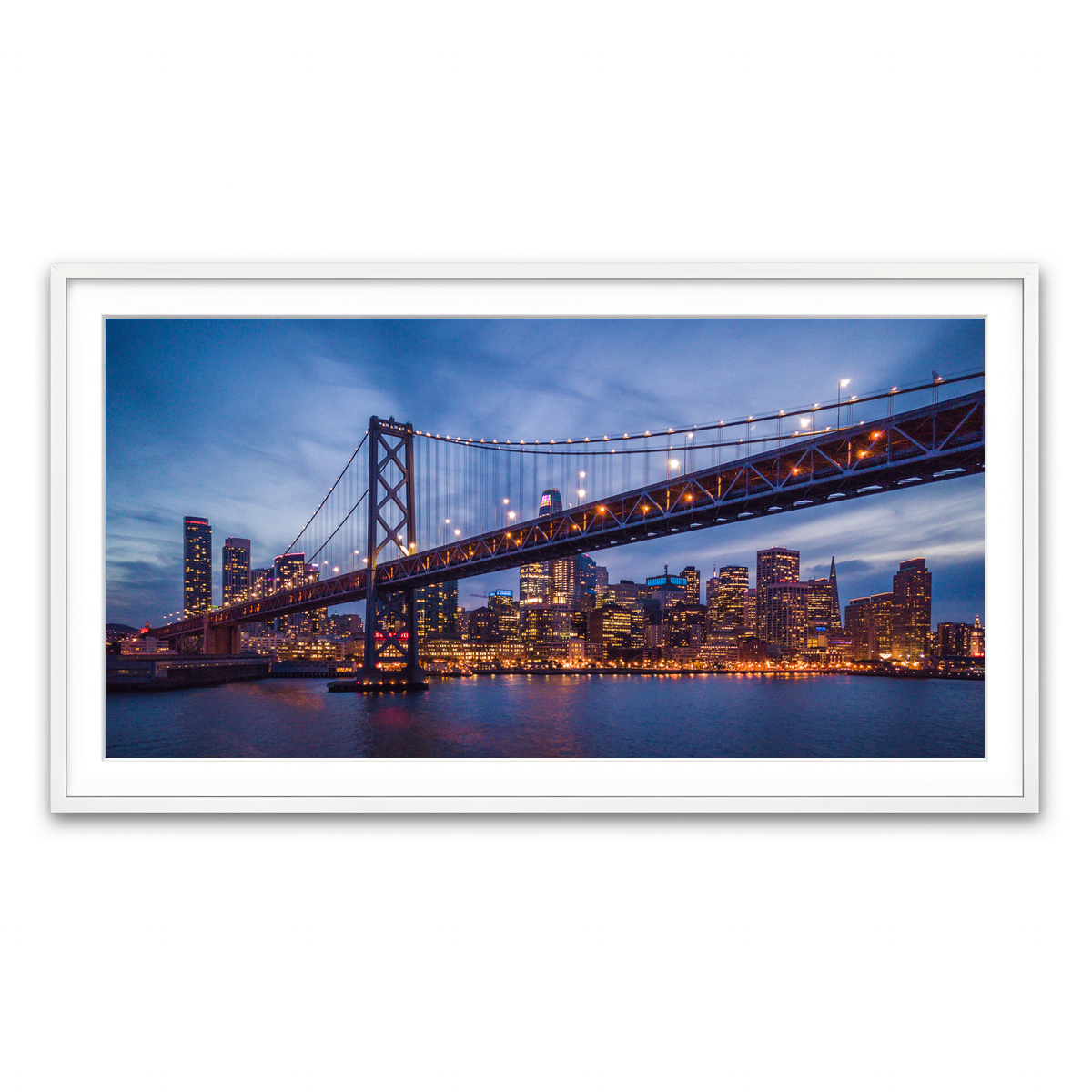 Golden Gate at Night Wall Art