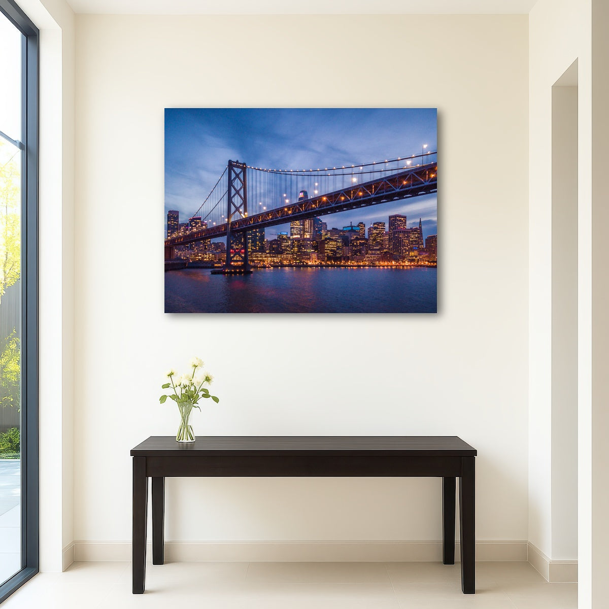 Golden Gate at Night Wall Art