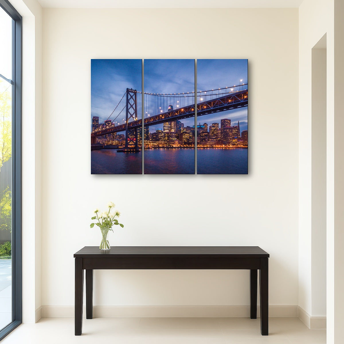 Golden Gate at Night Wall Art