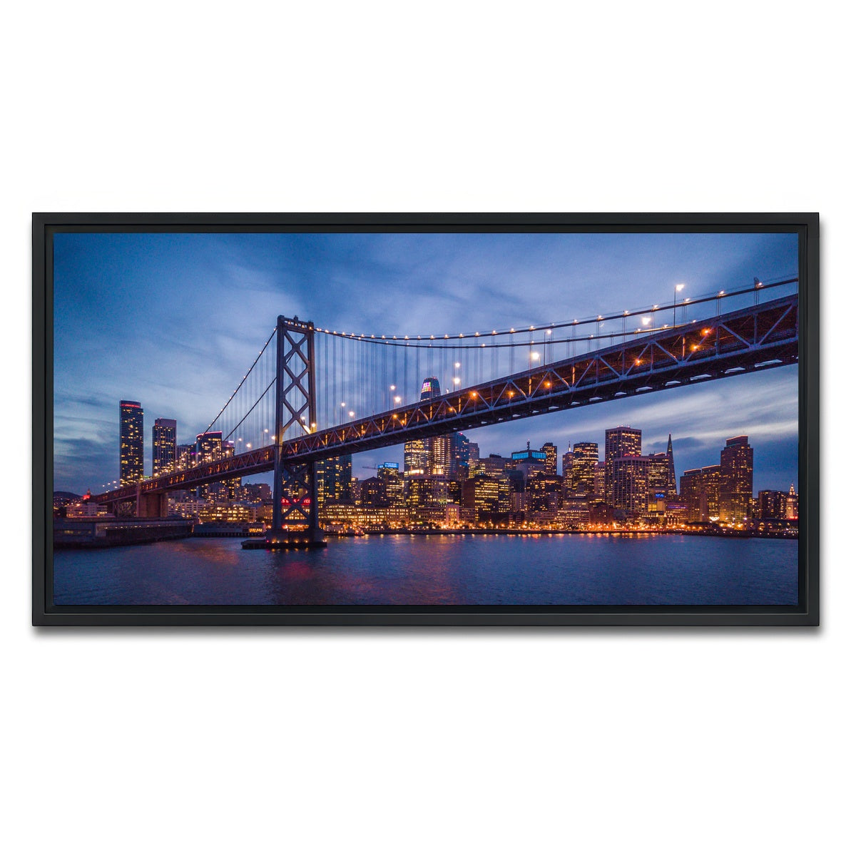 Golden Gate at Night Wall Art