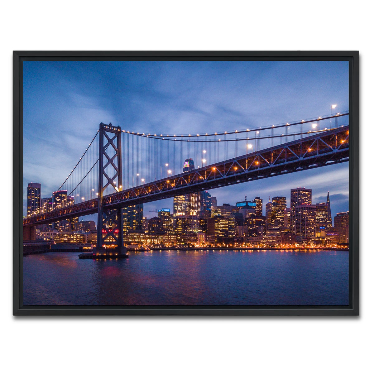 Golden Gate at Night Wall Art