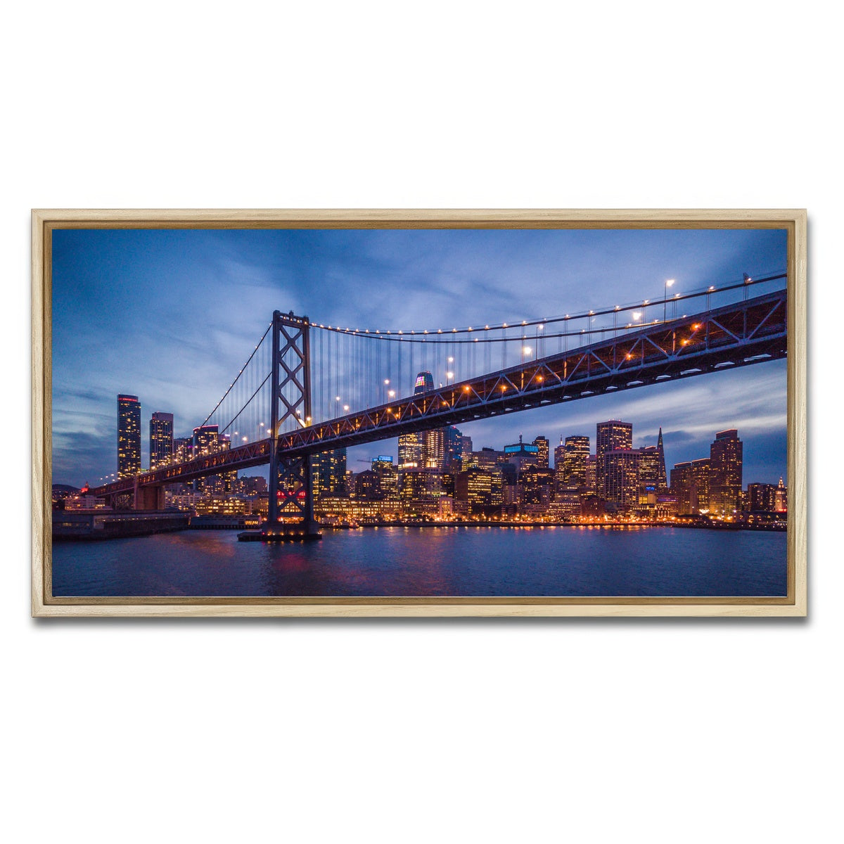 Golden Gate at Night Wall Art