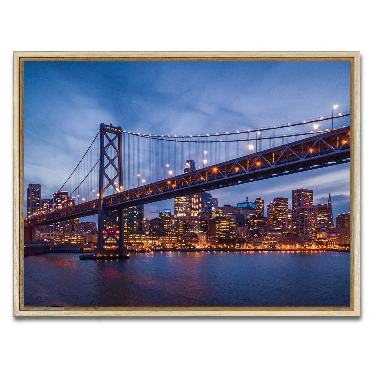 Golden Gate at Night Wall Art