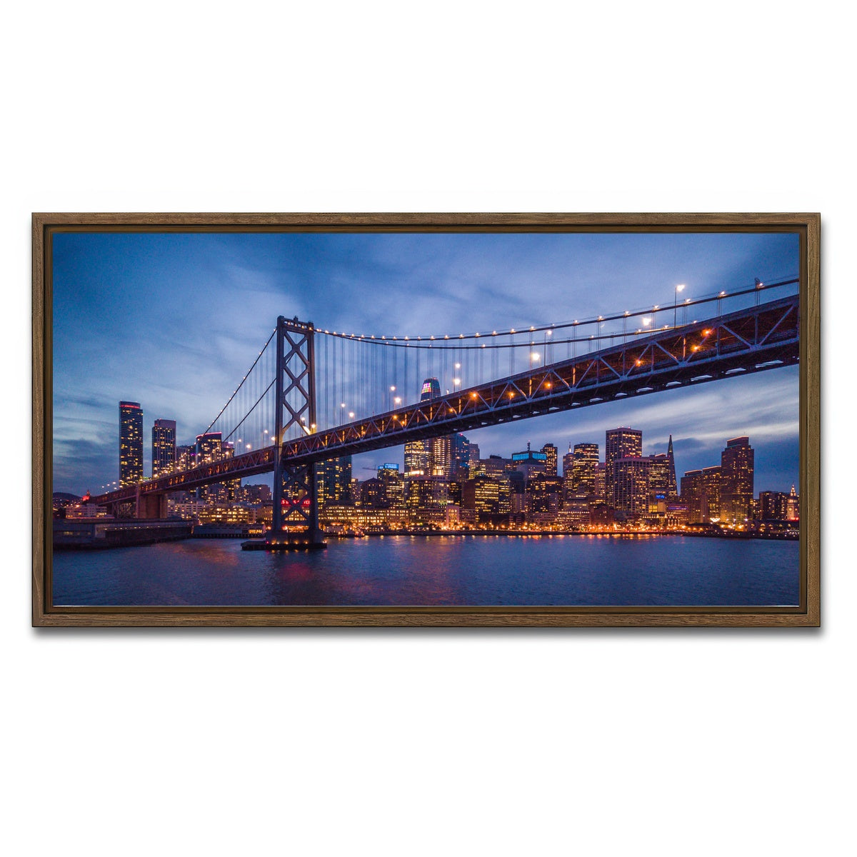Golden Gate at Night Wall Art