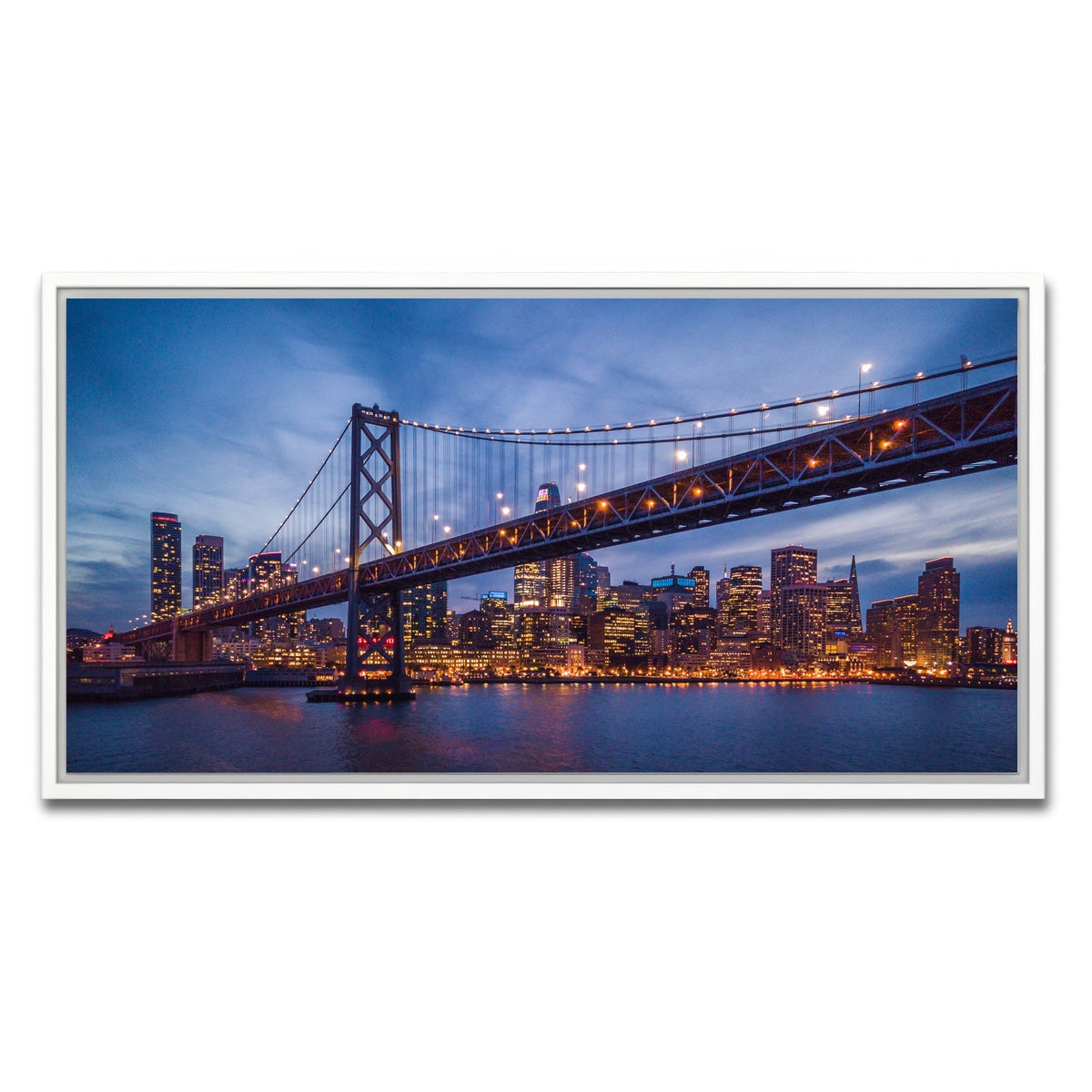 Golden Gate at Night Wall Art