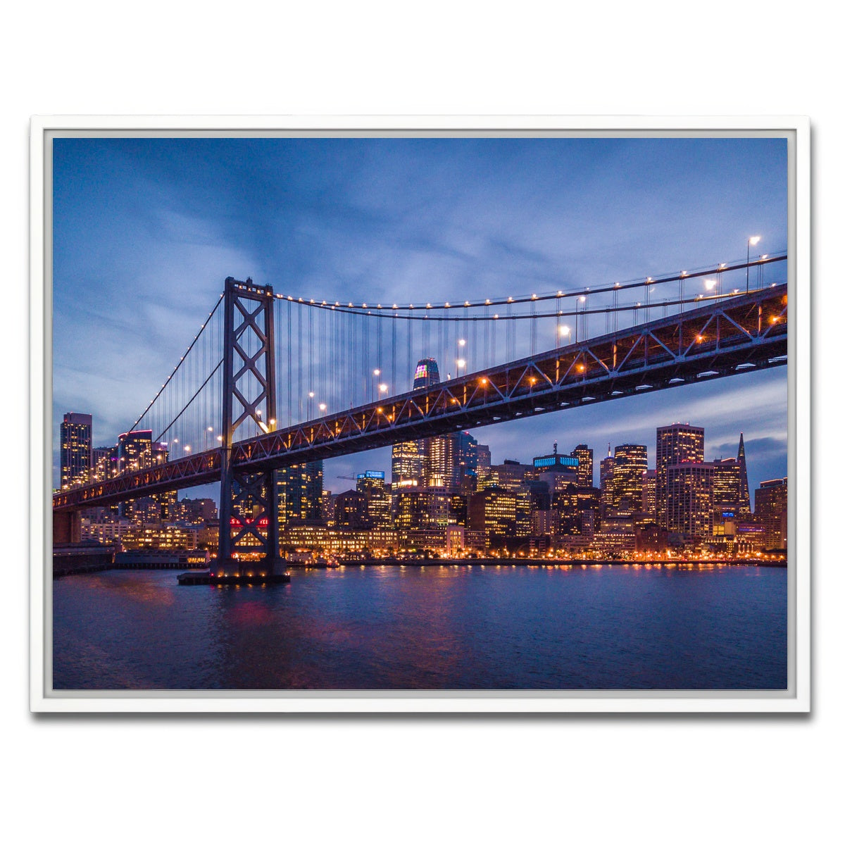 Golden Gate at Night Wall Art