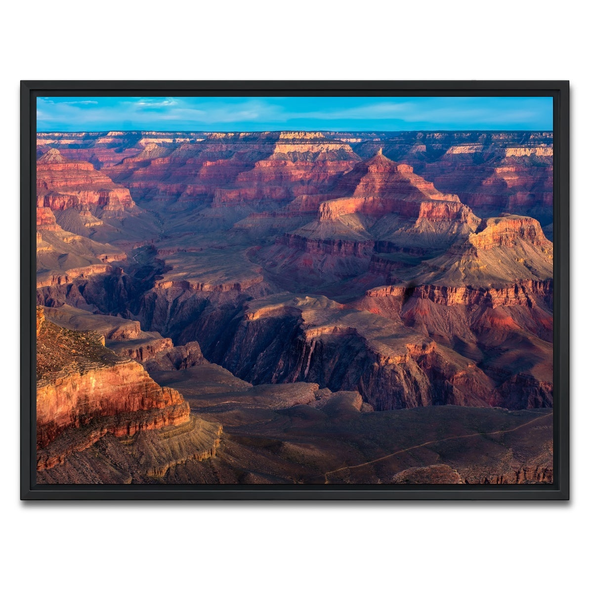 AUTO-MOCKUP WHITE | Grand Canyon National Park | 1 Piece | Black Framed Canvas | group=4x3