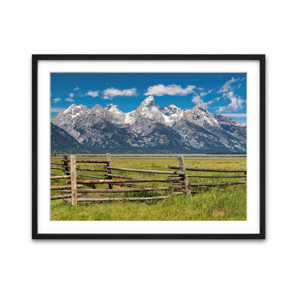 Framed Print 4x3 Black