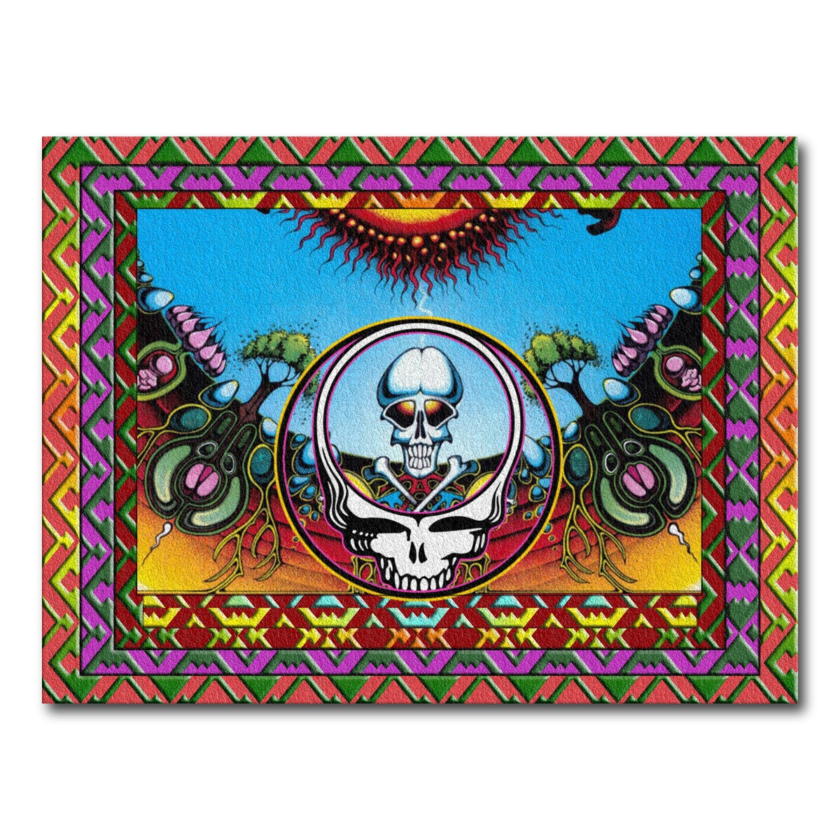 AUTO-MOCKUP WHITE | Grateful Dead | 1 Piece | Gallery Wrap Canvas | group=4x3