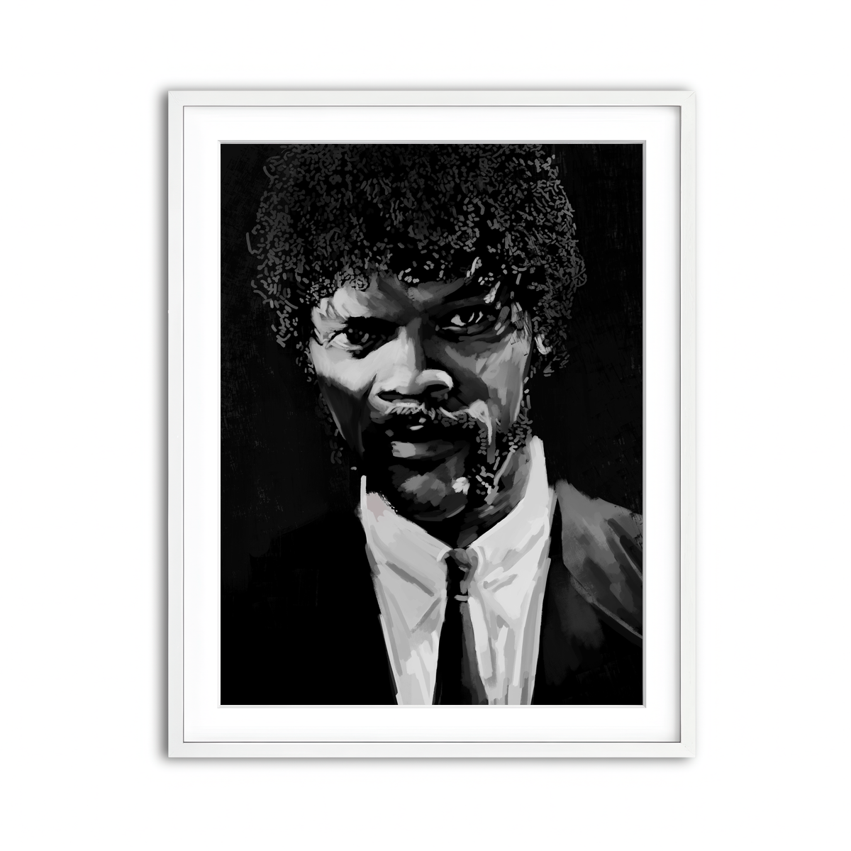 Framed Print 3x4 White