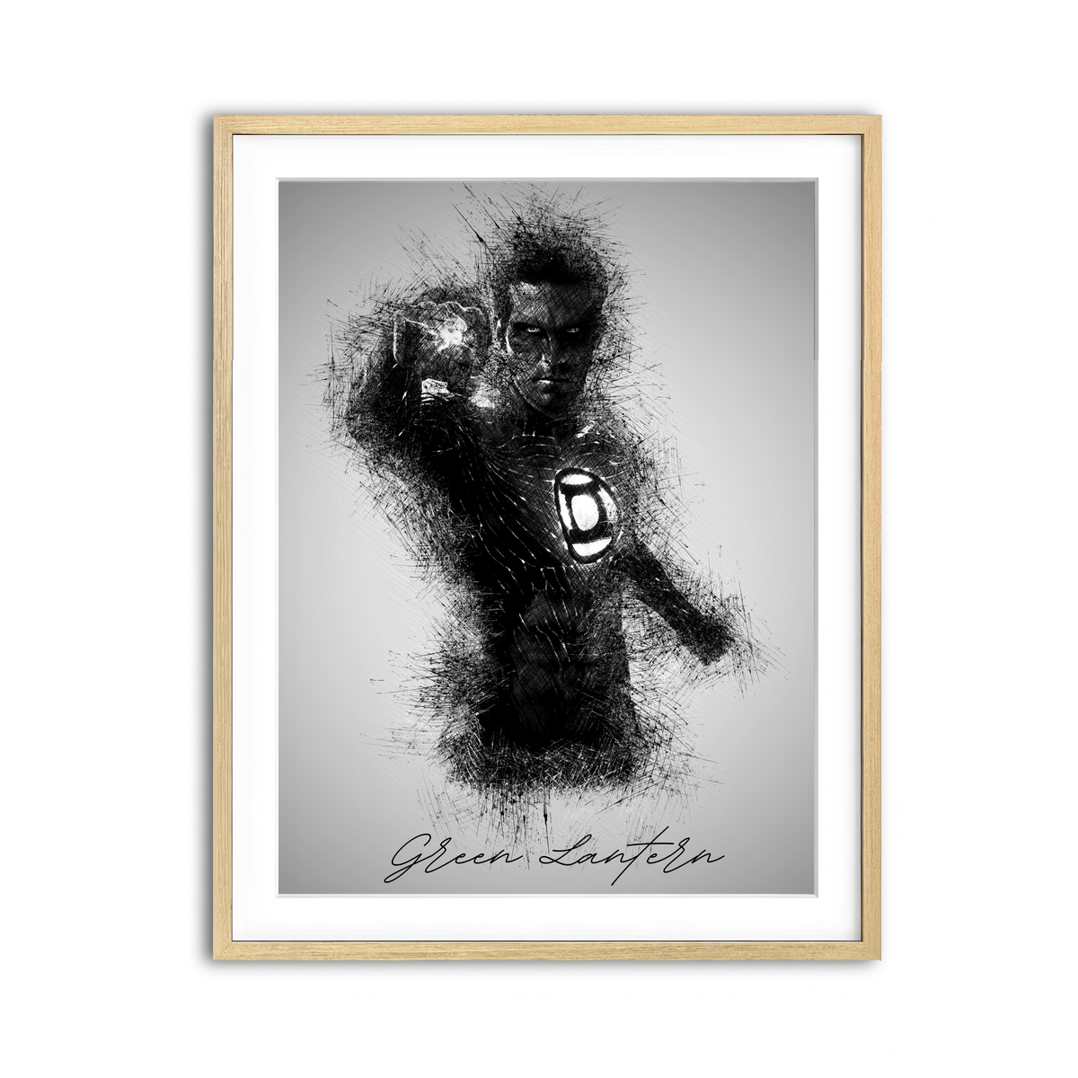 Framed Print 3x4 Natural