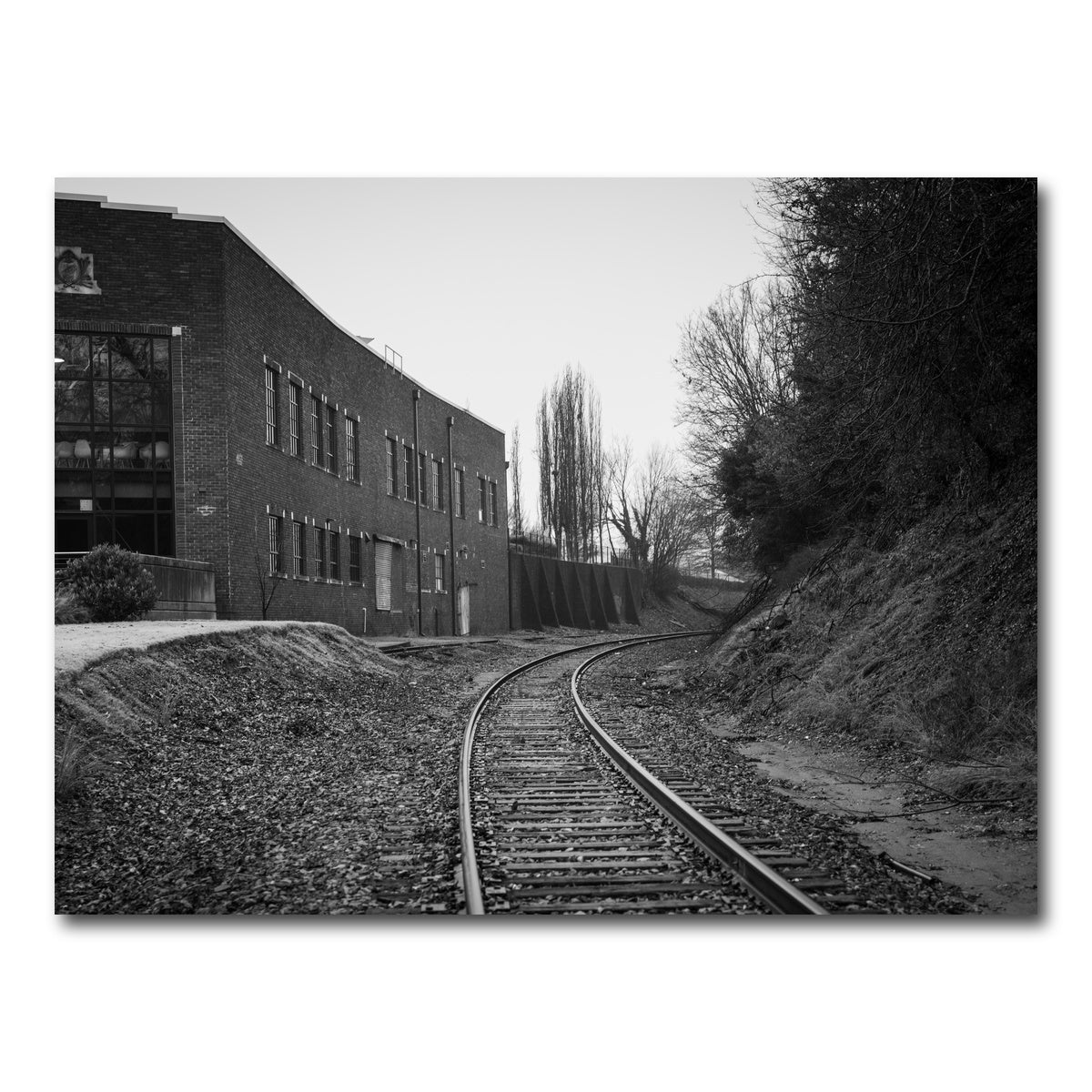 AUTO-MOCKUP WHITE | Greenville South Carolina Tracks | 1 Piece | Gallery Wrap Canvas | group=4x3