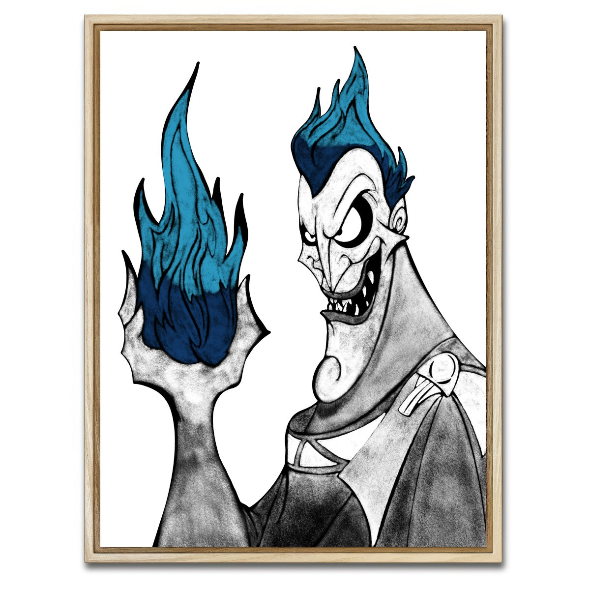 AUTO-MOCKUP WHITE | Hades | 1 Piece | Natural Framed Canvas | group=3x4