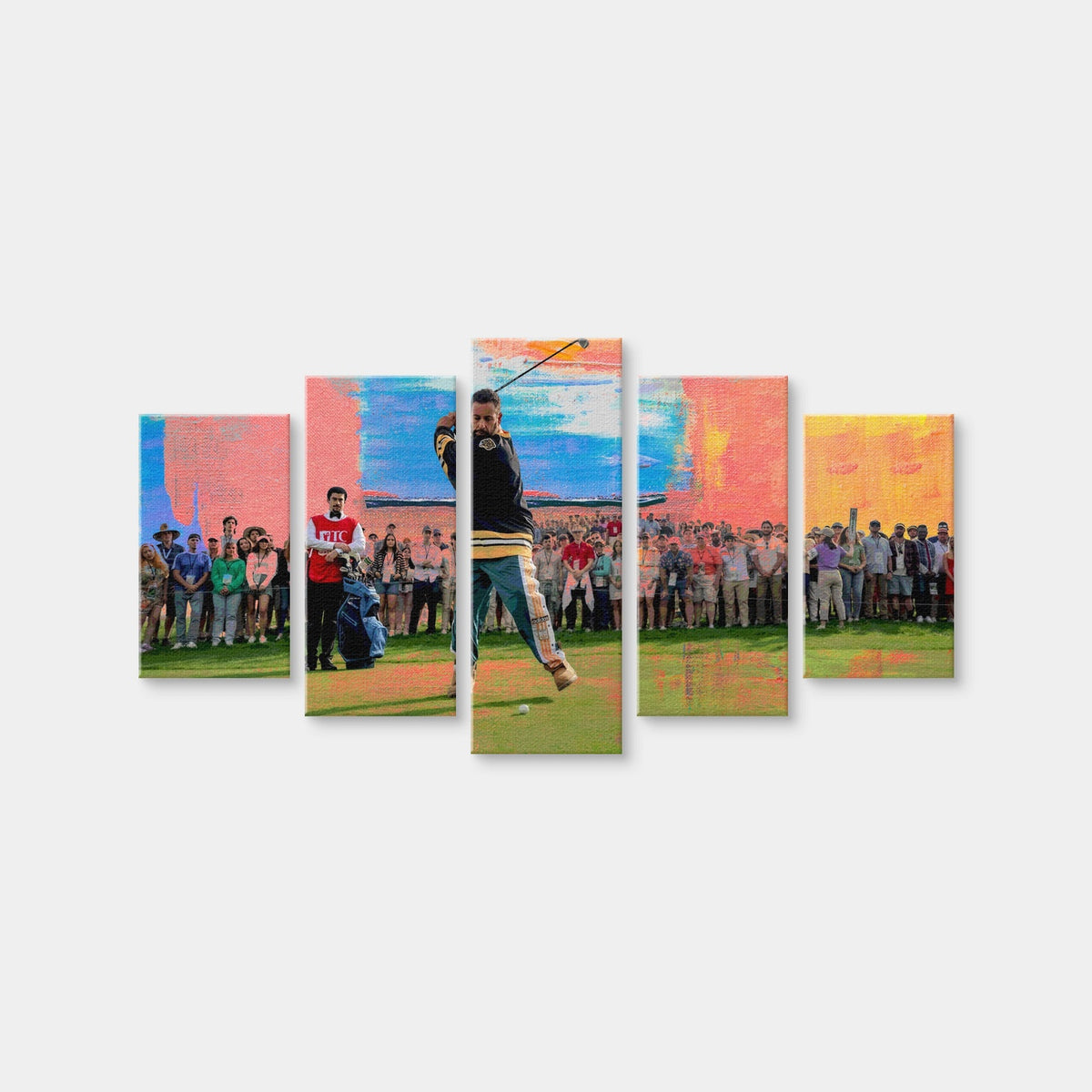 AUTO-MOCKUP WHITE | Happy Gilmore 2 | 5 Piece | Gallery Wrap Canvas | group=5_normal