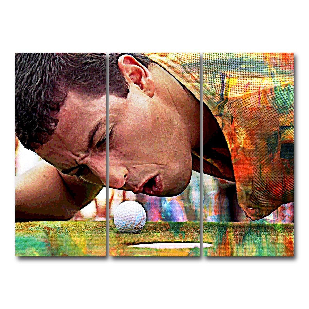 AUTO-MOCKUP WHITE | Happy Gilmore | 3 Piece | Gallery Wrapped | group=8x18