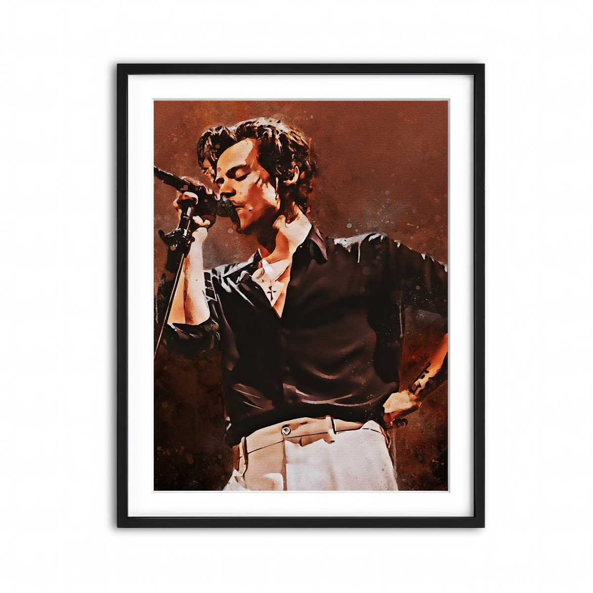 Harry Styles Painting Wall Art
