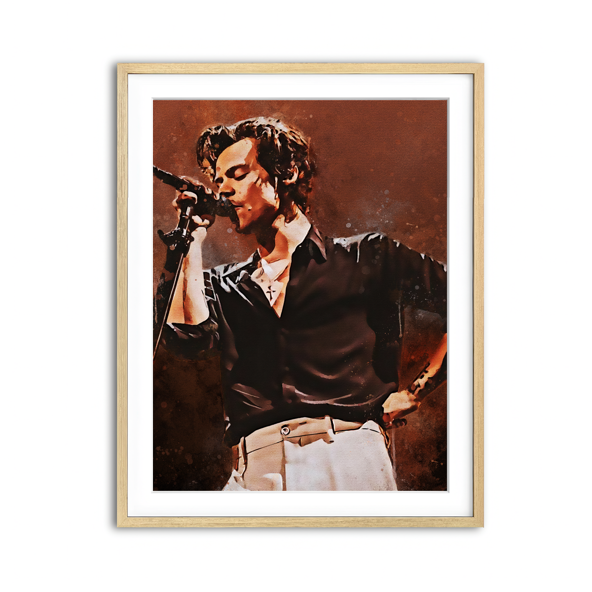 Harry Styles Painting Wall Art