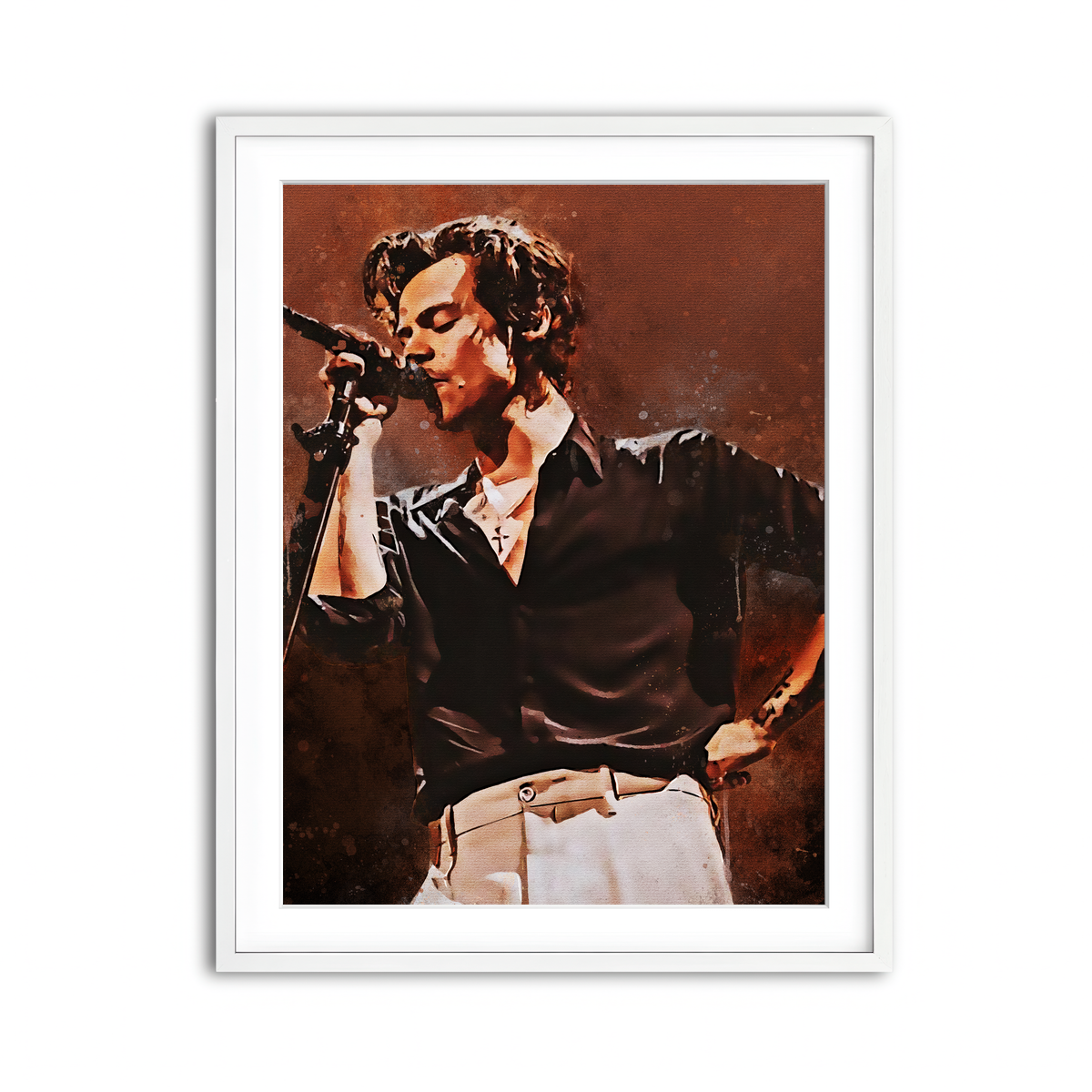 Harry Styles Painting Wall Art