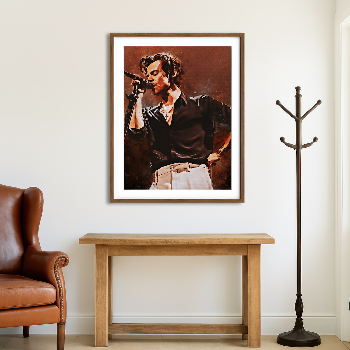 Harry Styles Painting Wall Art