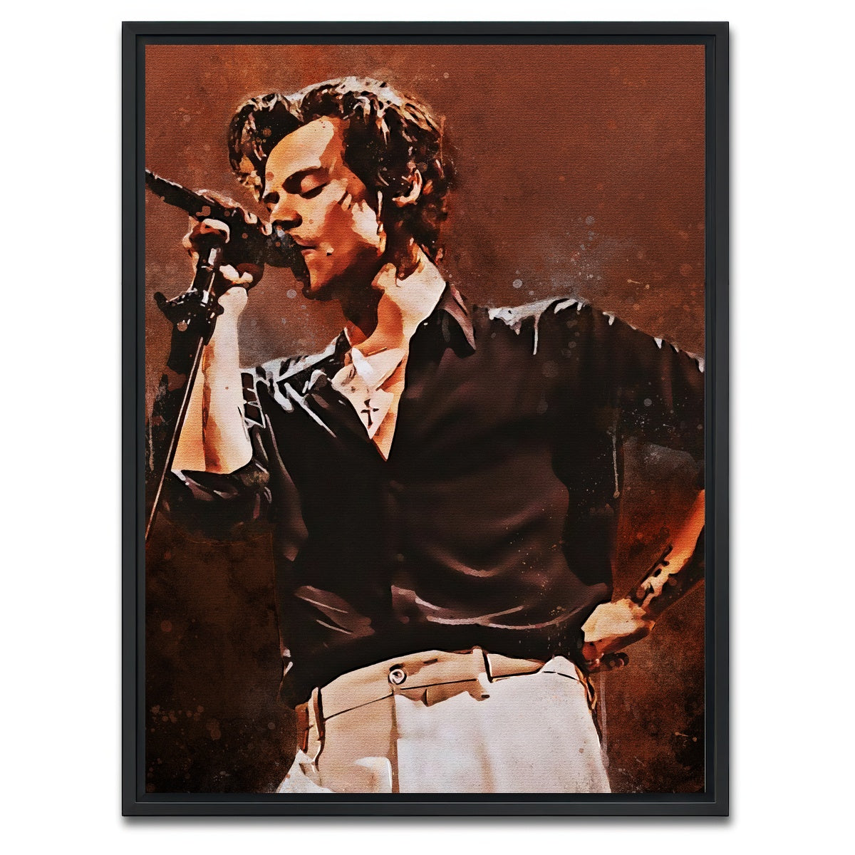 Harry Styles Painting Wall Art