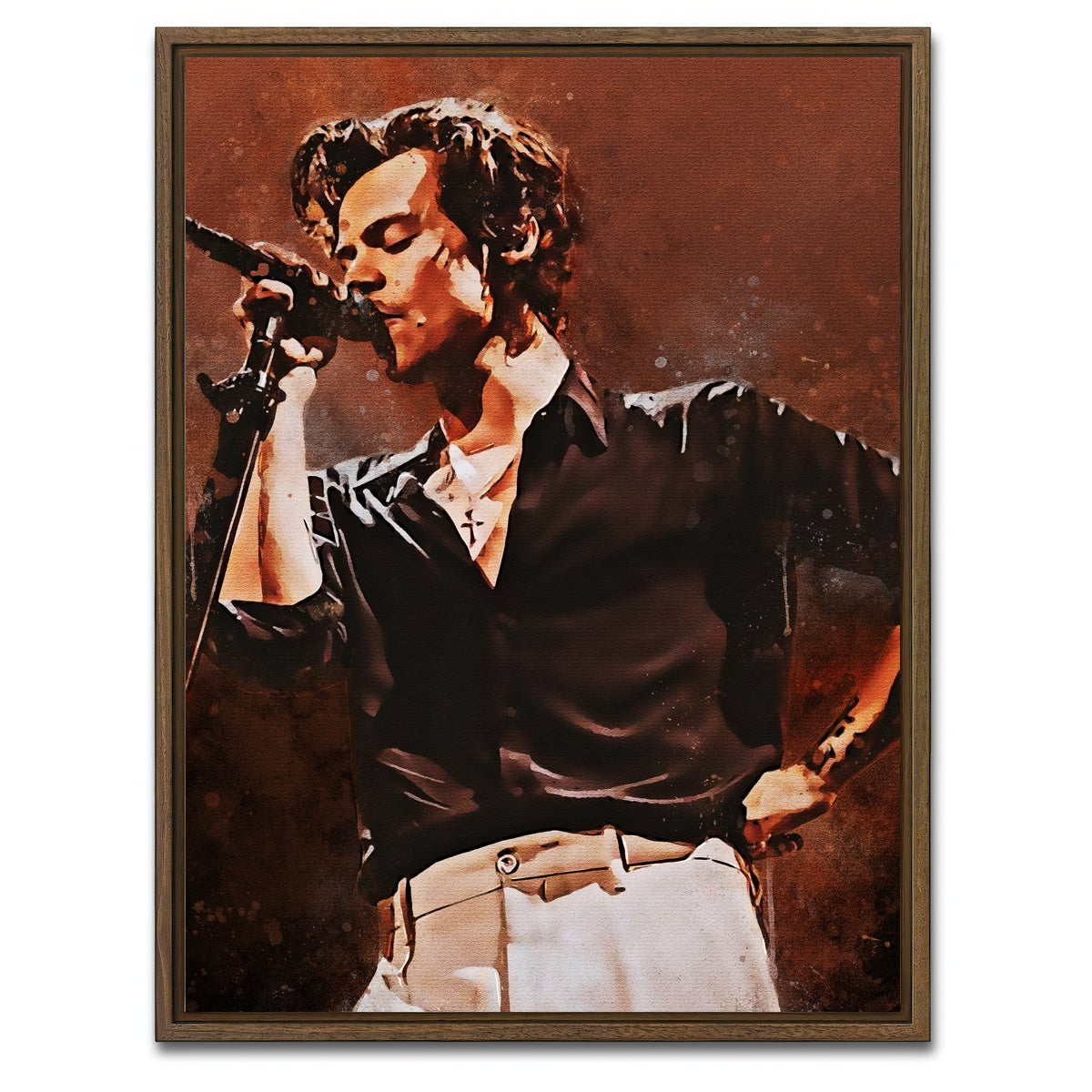 Harry Styles Painting Wall Art