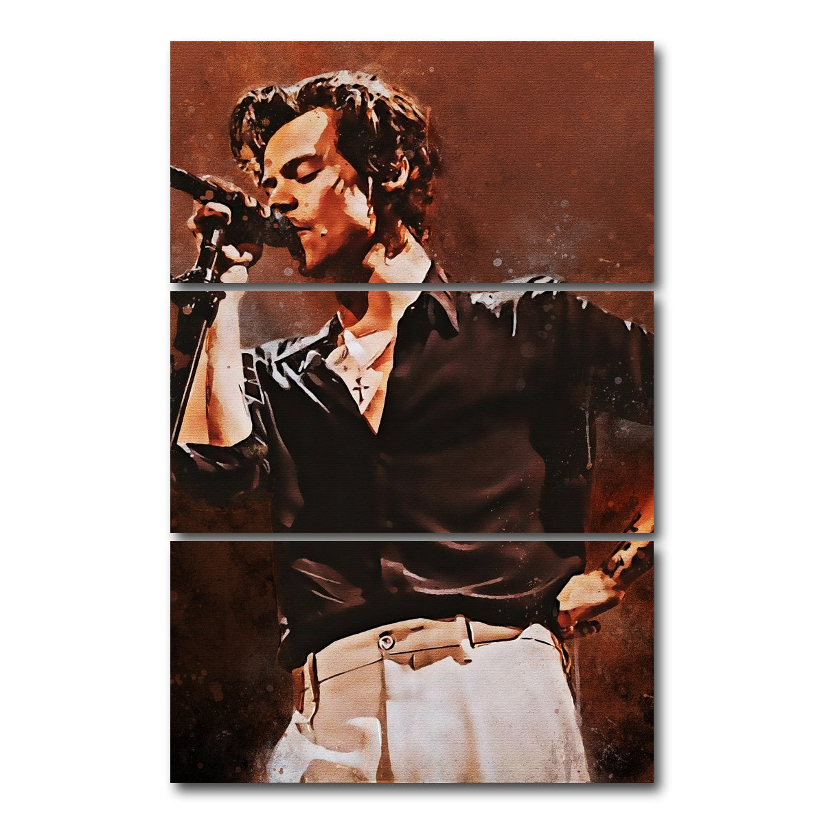 Harry Styles Painting Wall Art