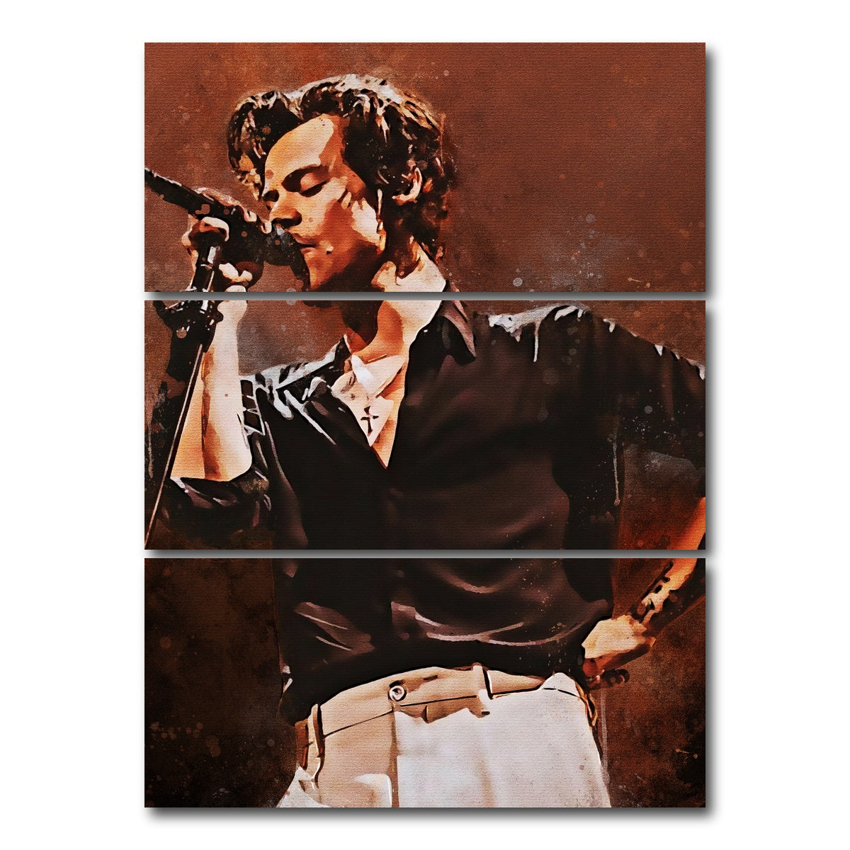 Harry Styles Painting Wall Art