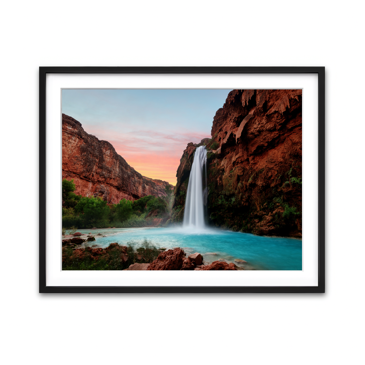 Framed Print 4x3 Black