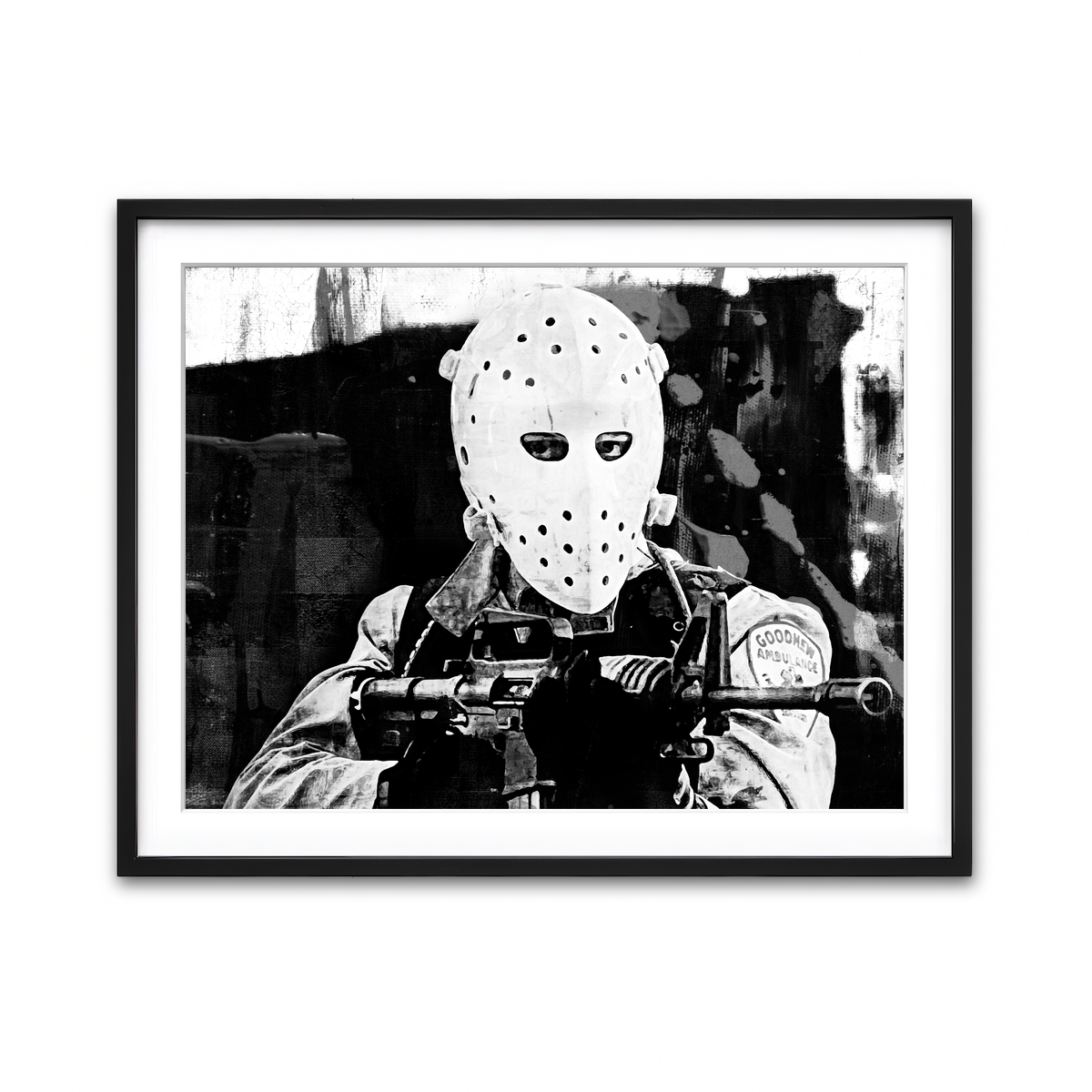 Framed Print 4x3 Black