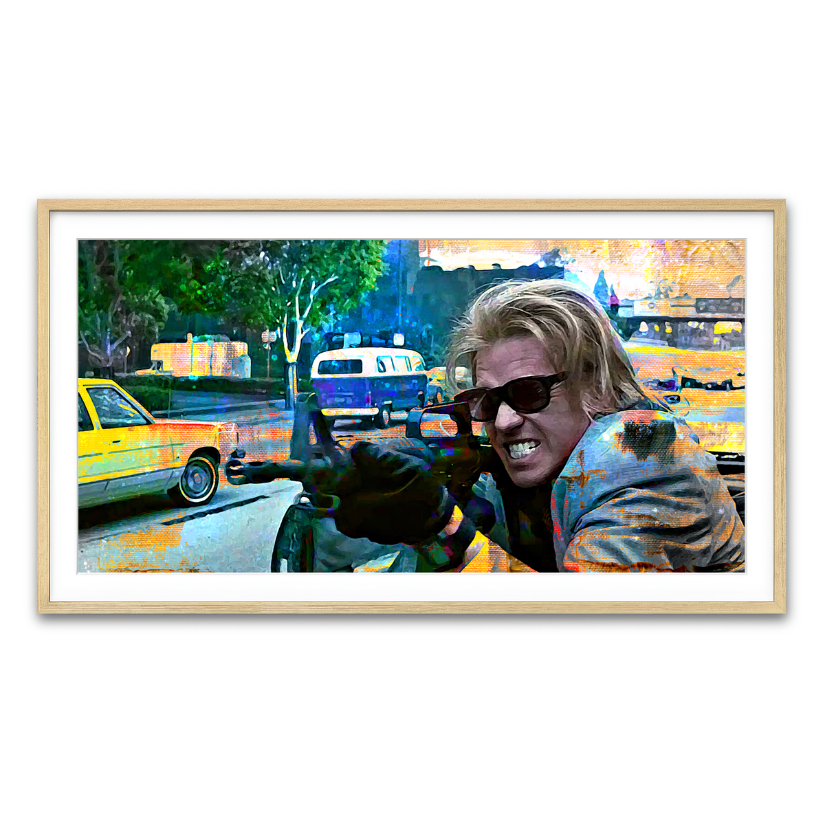 Framed Print 2x1 Natural