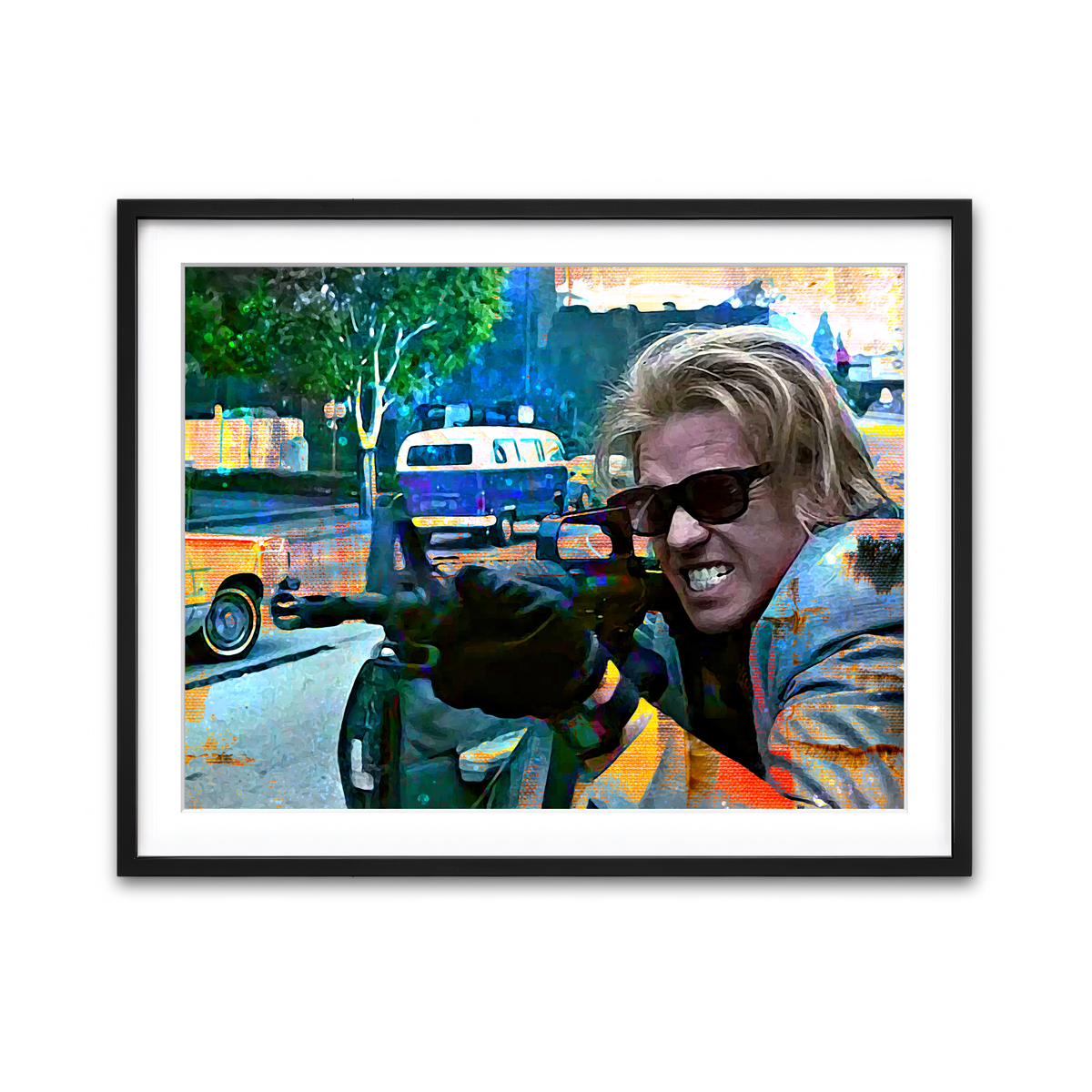 Framed Print 4x3 Black