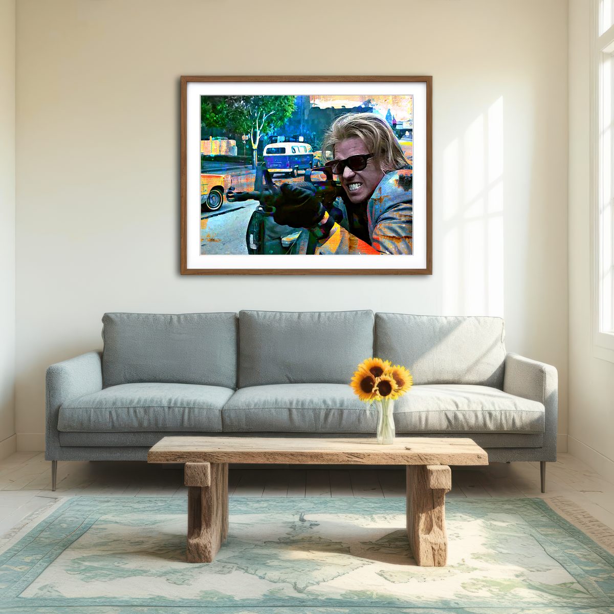 AUTO-MOCKUP ROOM | Heat Wall Art