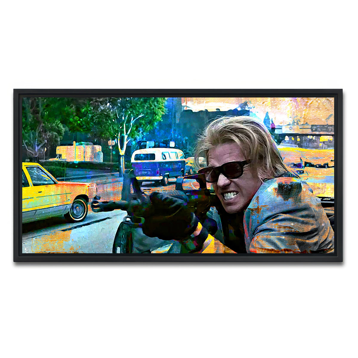 AUTO-MOCKUP WHITE | Heat | 1 Piece | Black Frame | group=2x1