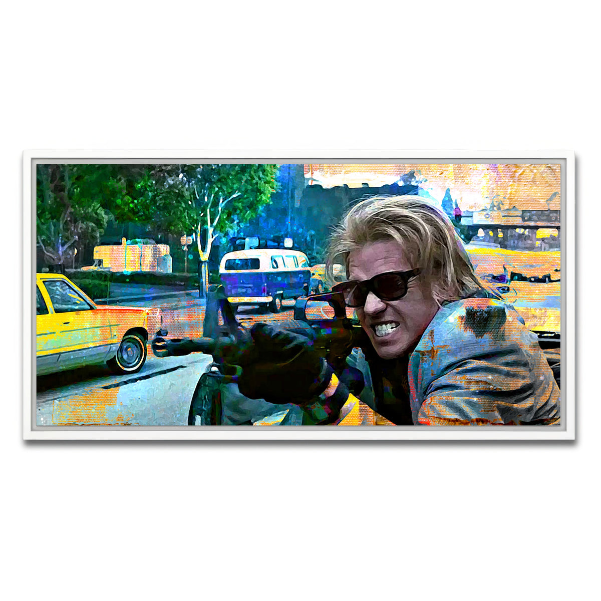 AUTO-MOCKUP WHITE | Heat | 1 Piece | White Frame | group=2x1