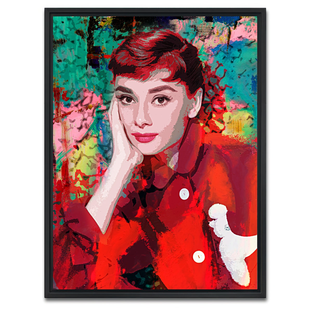 AUTO-MOCKUP WHITE | Hepburn | 1 Piece | Black Framed Canvas | group=3x4