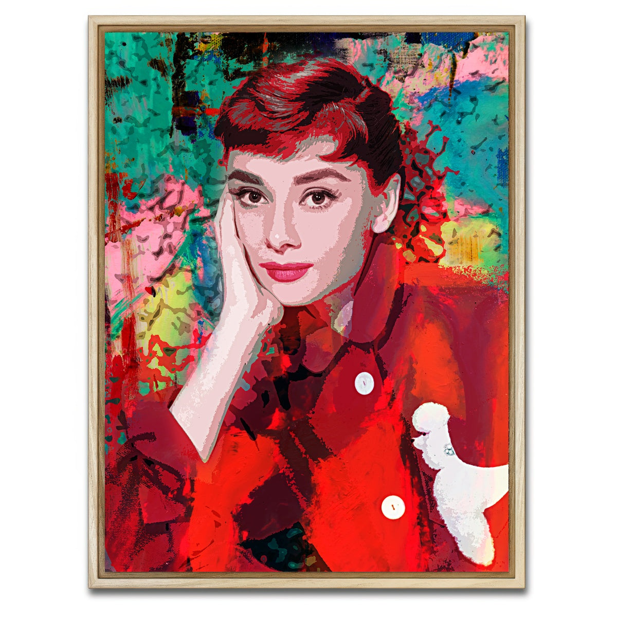 AUTO-MOCKUP WHITE | Hepburn | 1 Piece | Natural Framed Canvas | group=3x4