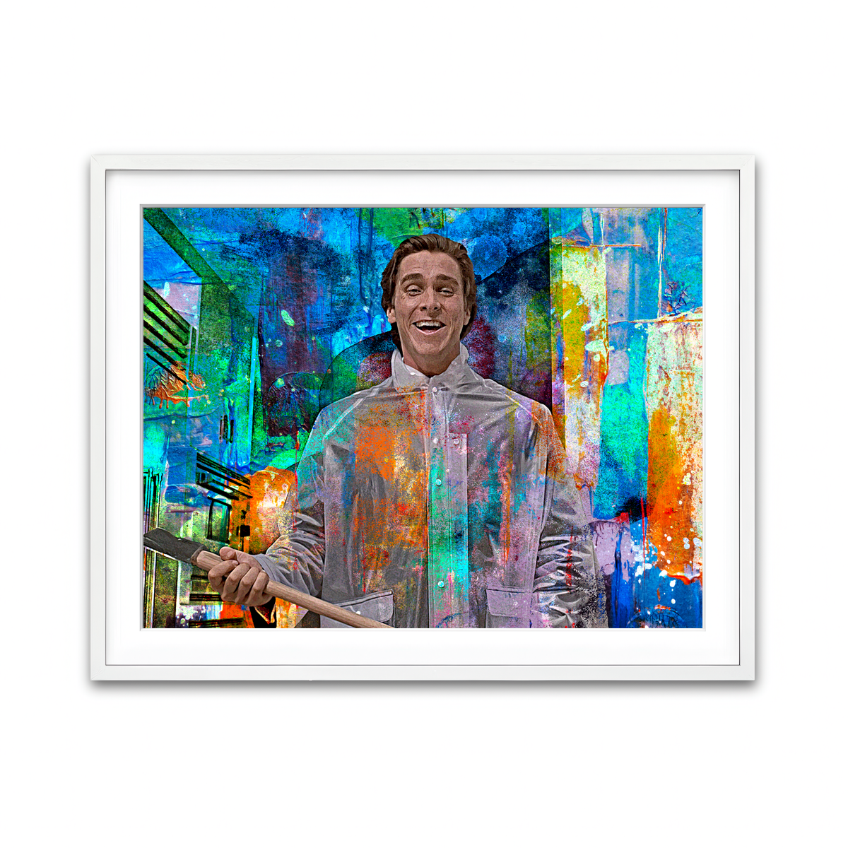 Framed Print 4x3 White