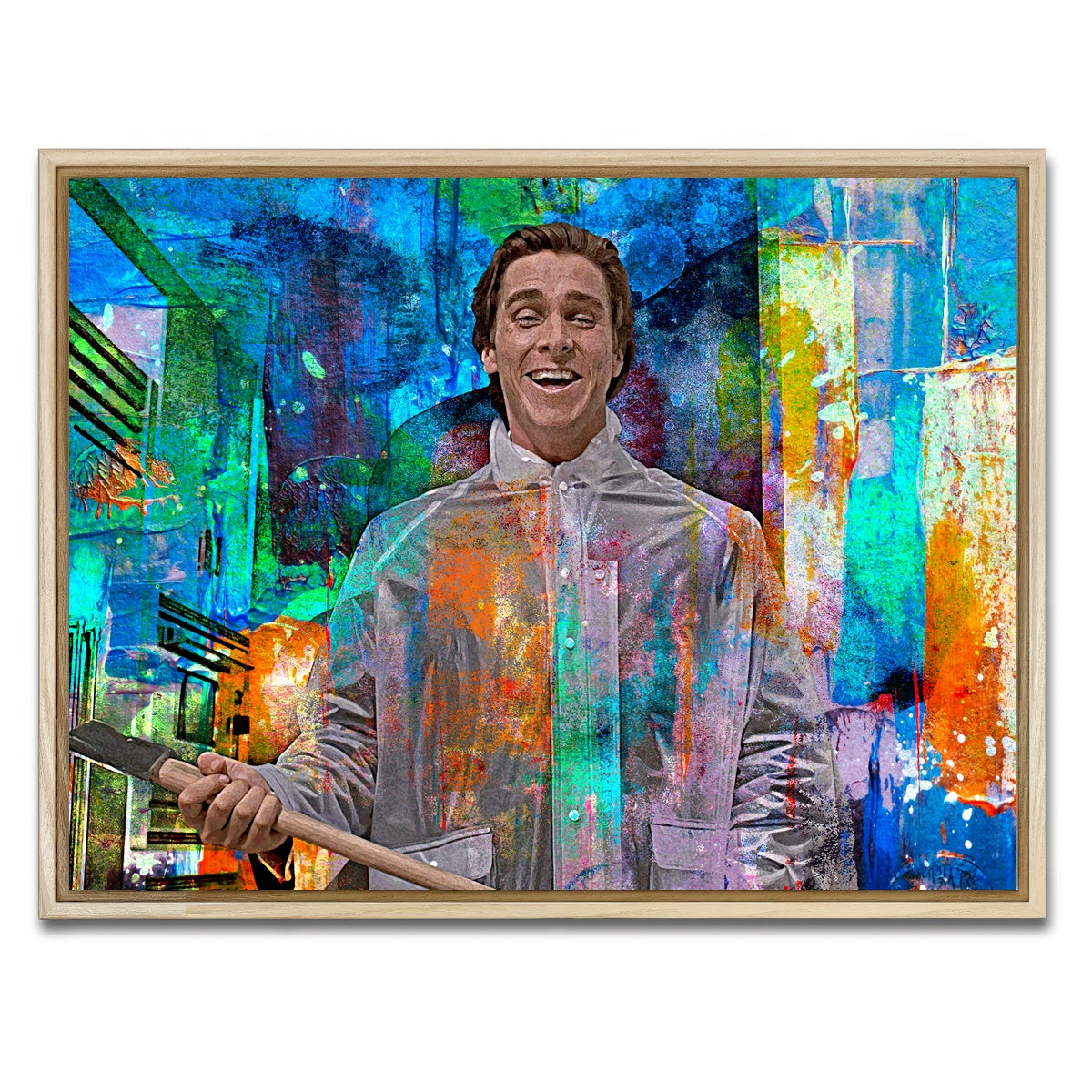 AUTO-MOCKUP WHITE | Hey Paul | 1 Piece | Natural Framed Canvas | group=4x3