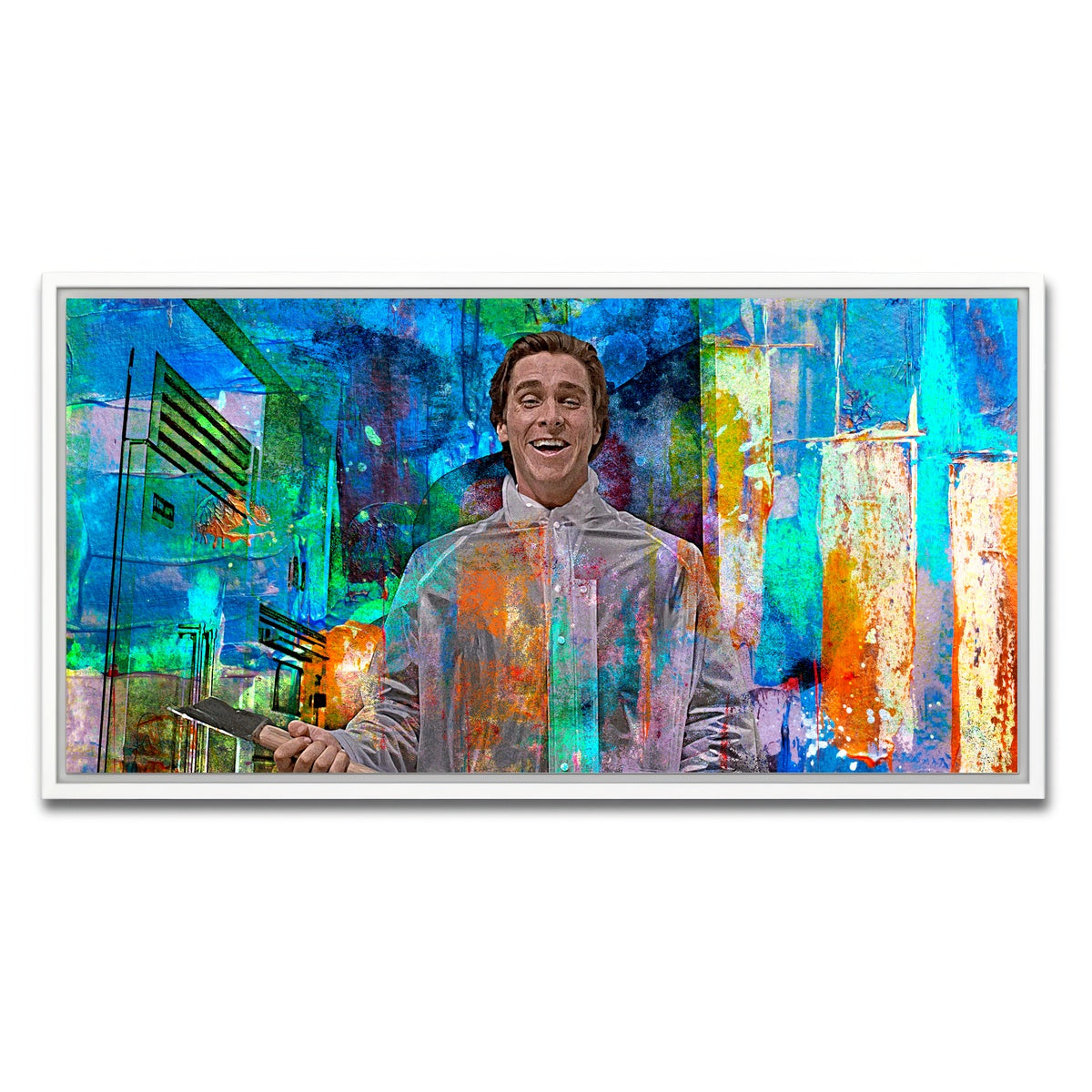 AUTO-MOCKUP WHITE | Hey Paul | 1 Piece | White Framed Canvas | group=2x1