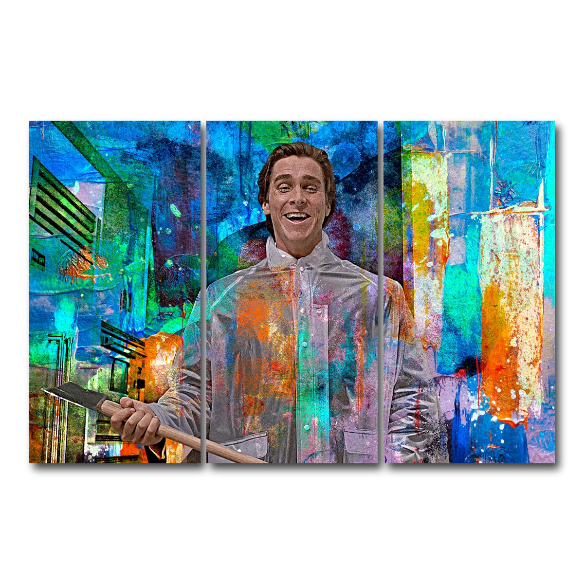 AUTO-MOCKUP WHITE | Hey Paul | 3 Piece | Gallery Wrap Canvas | group=12x24