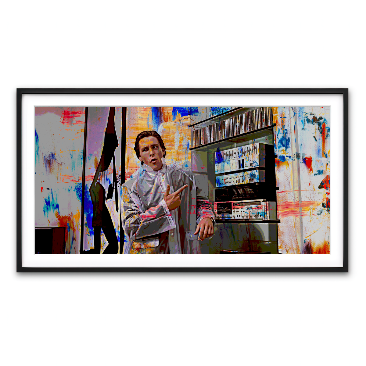 Framed Print 2x1 Black